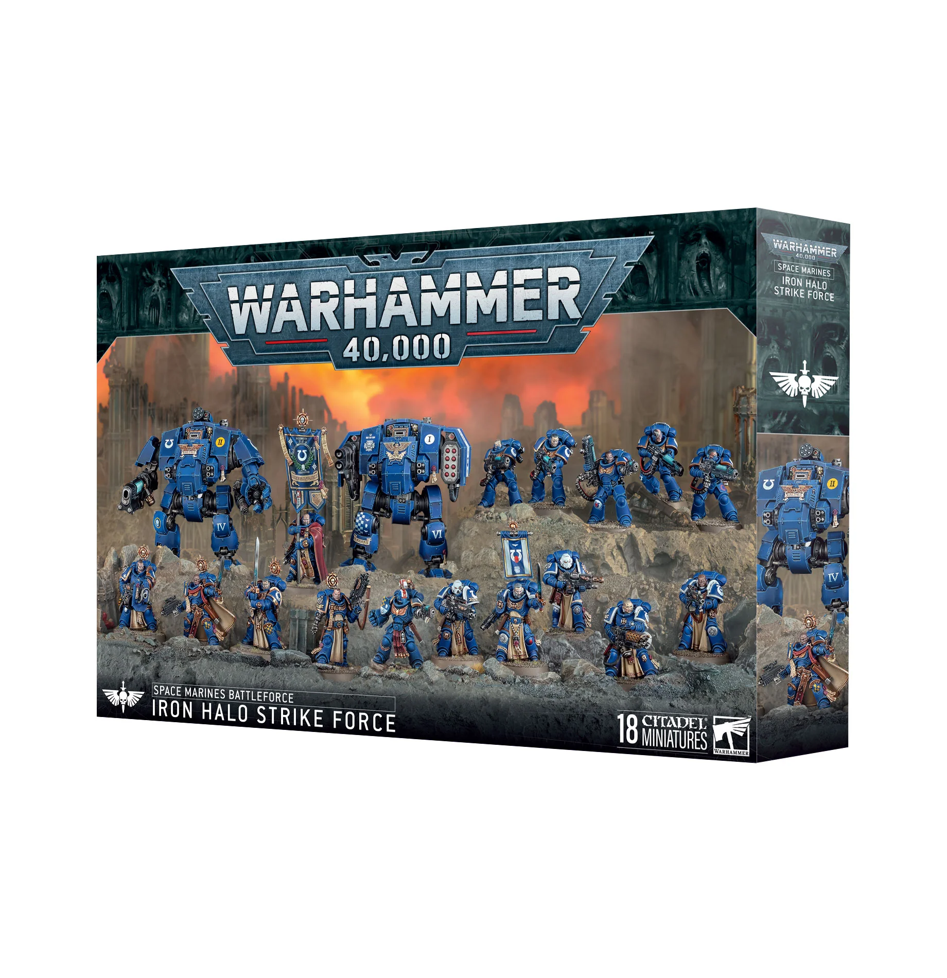 40K: Adeptus Astartes: Space Marines - 2025 Battleforce: Iron Halo Strike Force