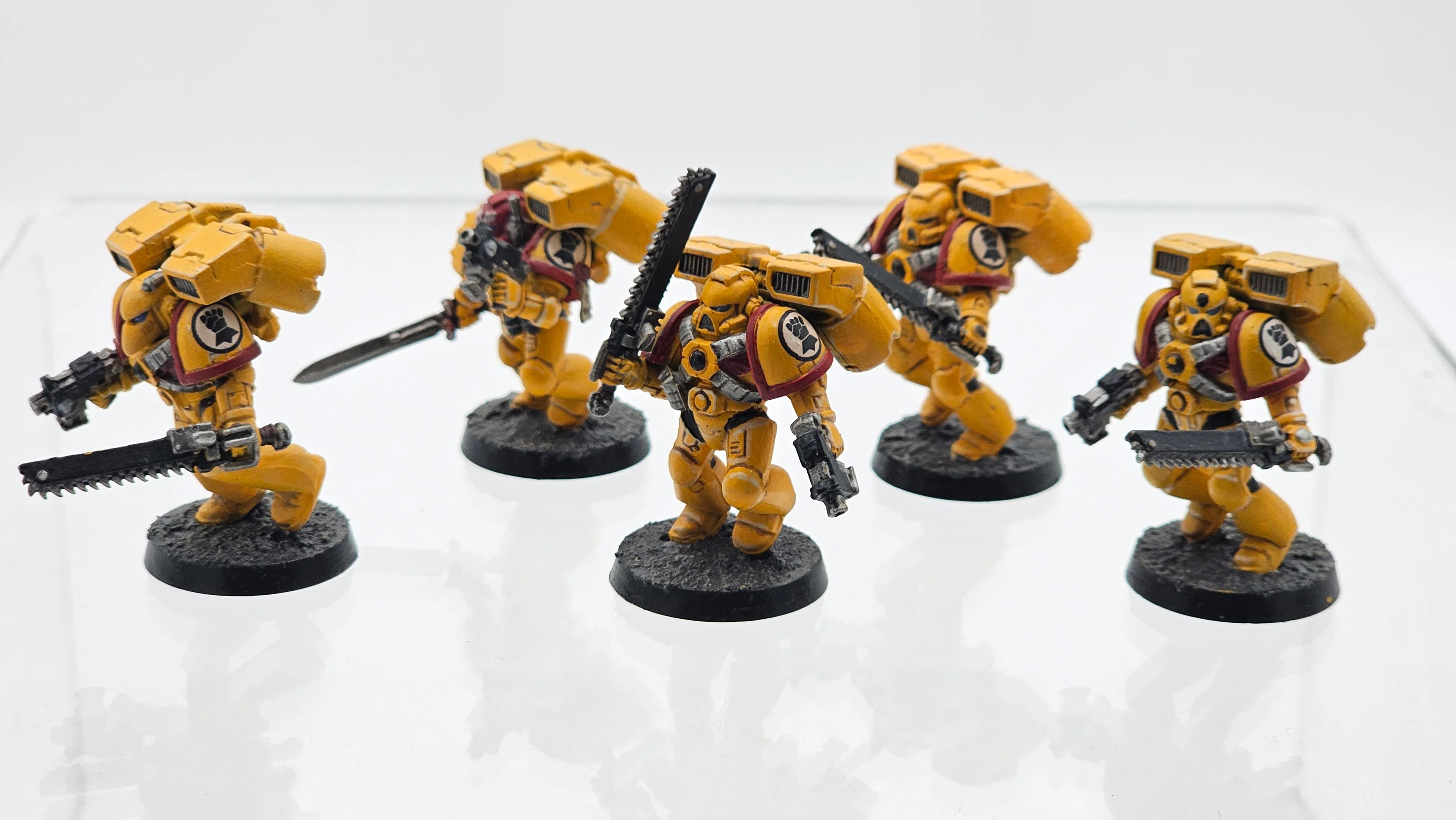 40K: Adeptus Astartes: Space Marines - Assault Squad (USED, OOP)