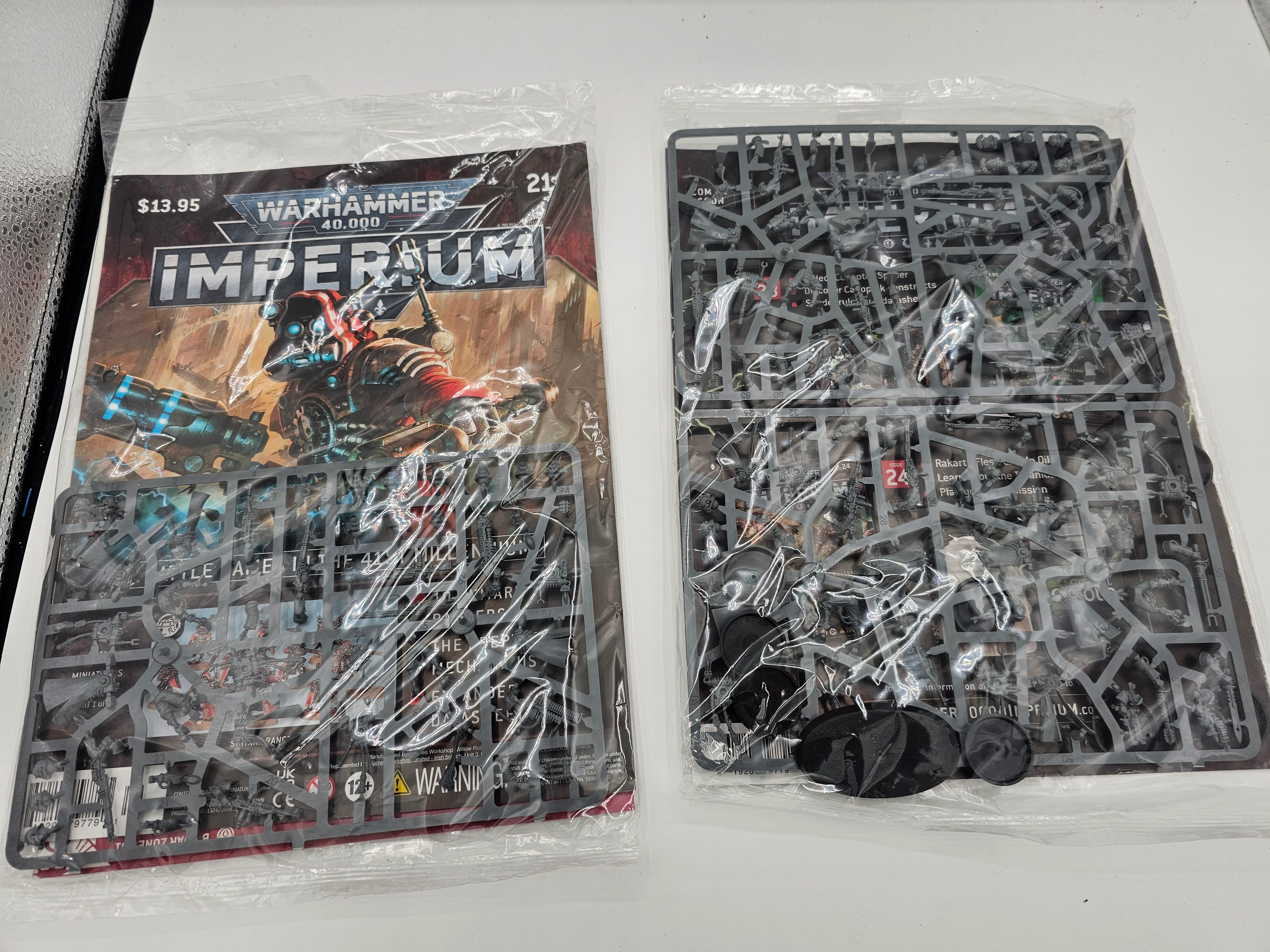 40K: Adeptus Mechanicus - Skitarii Vanguard / Rangers (USED) [ON SPRUE with Magazines]
