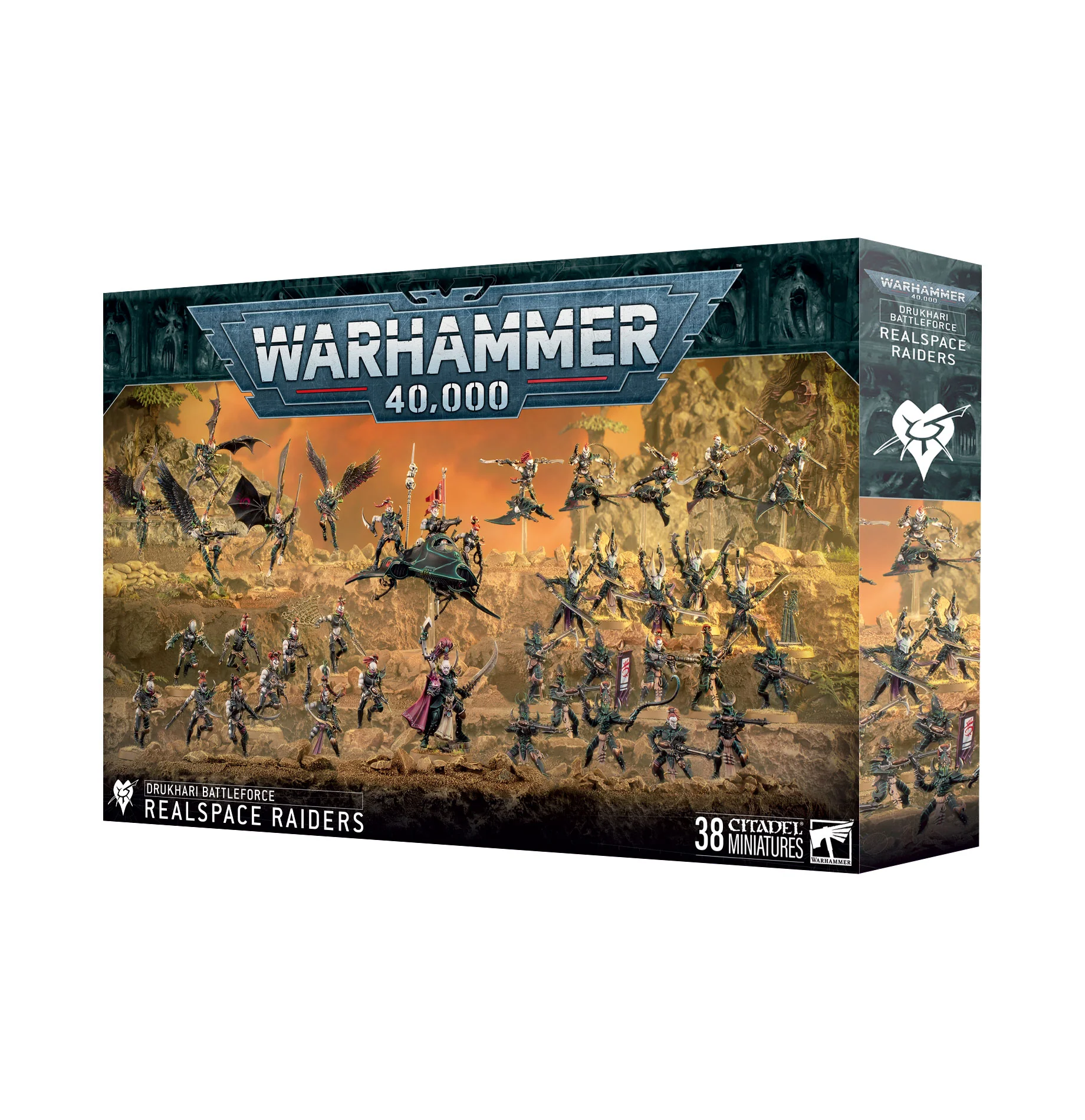 40K: Drukhari - Battleforce: Realspace Raiders (38 Miniatures)