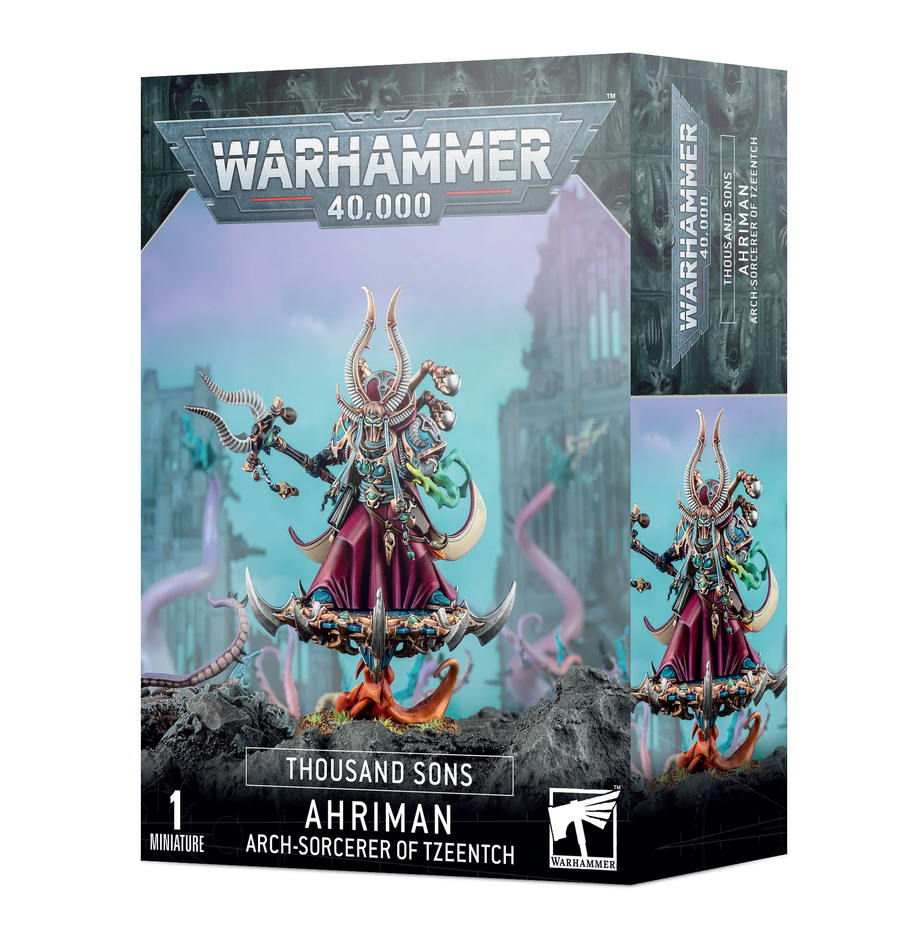 40K: Heretic Astartes: Thousand Sons - Ahriman, Arch-Sorcerer of Tzeentch - Image 2