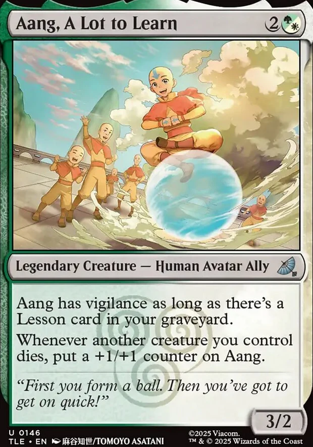 Aang, A Lot to Learn [ #0146 ] (TLE-U)