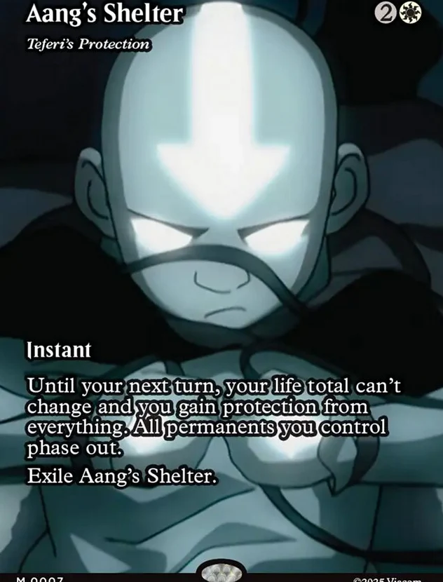 Aang's Shelter - Teferi's Protection [ #0007 Borderless ] (TLE-M) - Image 2