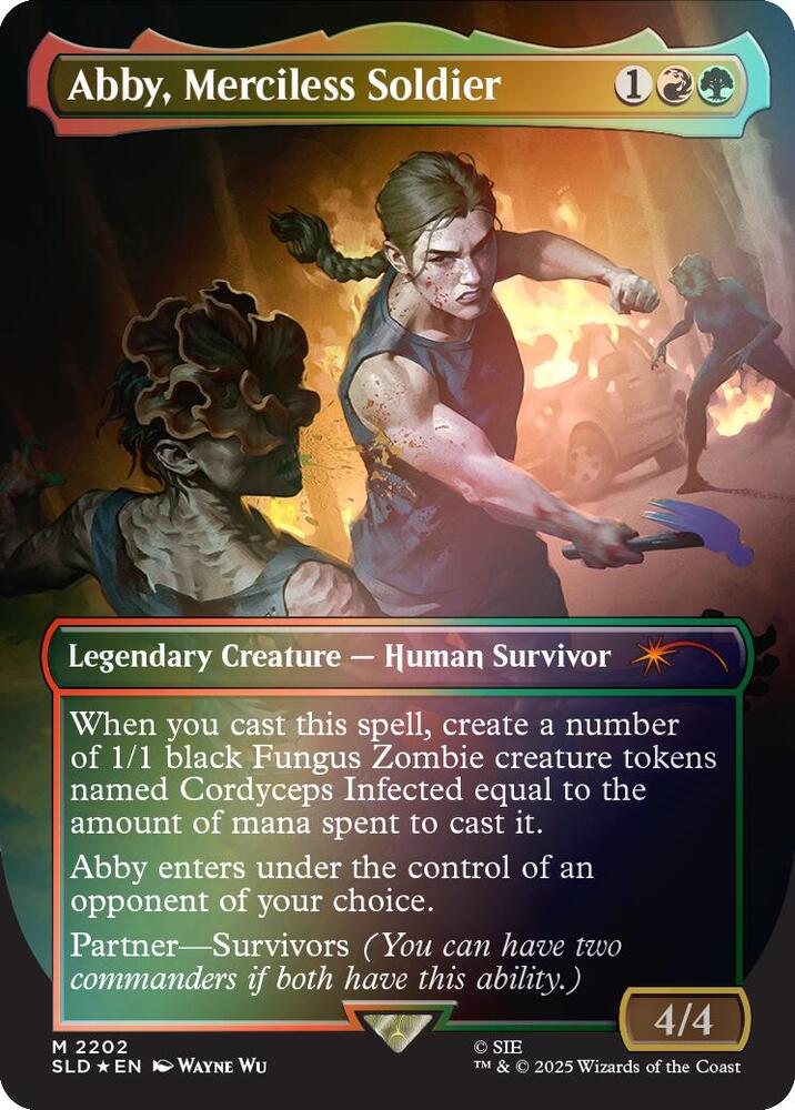 Abby, Merciless Soldier (SLD-M-2202) (Rainbow Foil)