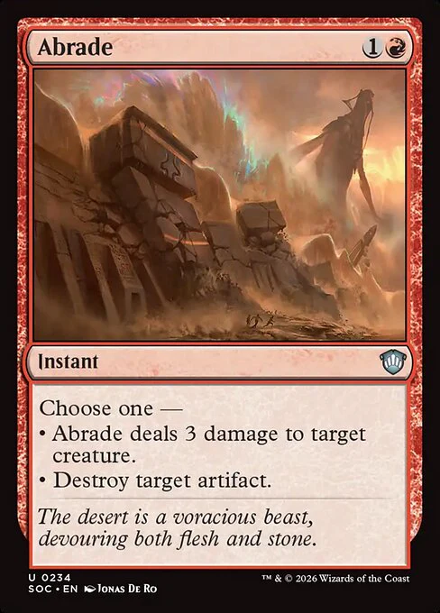 Abrade [ #0234 ] (SOC-U)