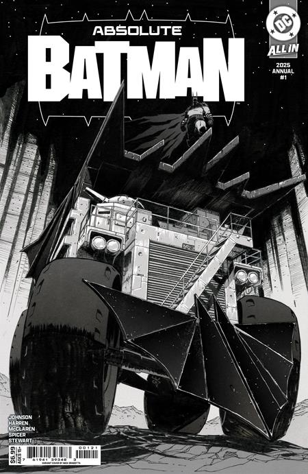ABSOLUTE BATMAN 2025 ANNUAL #1 (ONE SHOT) CVR B NICK DRAGOTTA CARD STOCK VAR