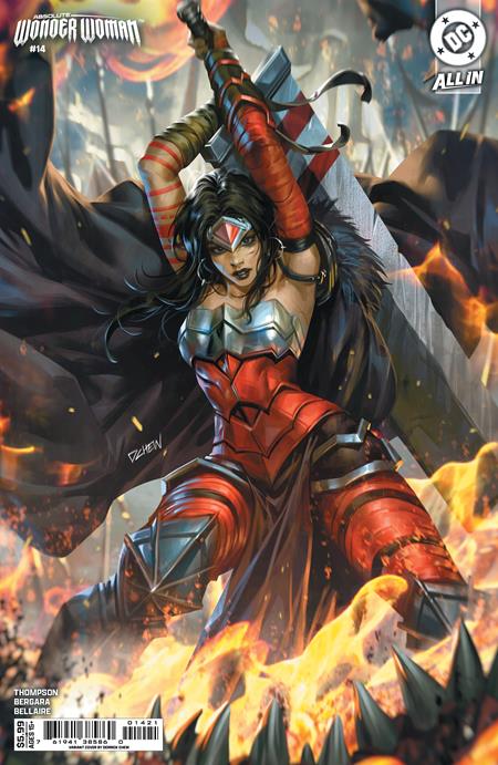 ABSOLUTE WONDER WOMAN #14 CVR B DERRICK CHEW CARD STOCK VAR - Image 2