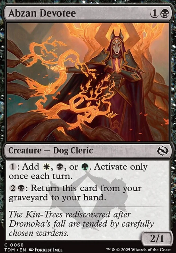 Abzan Devotee [ #0068 ] (TDM-C)