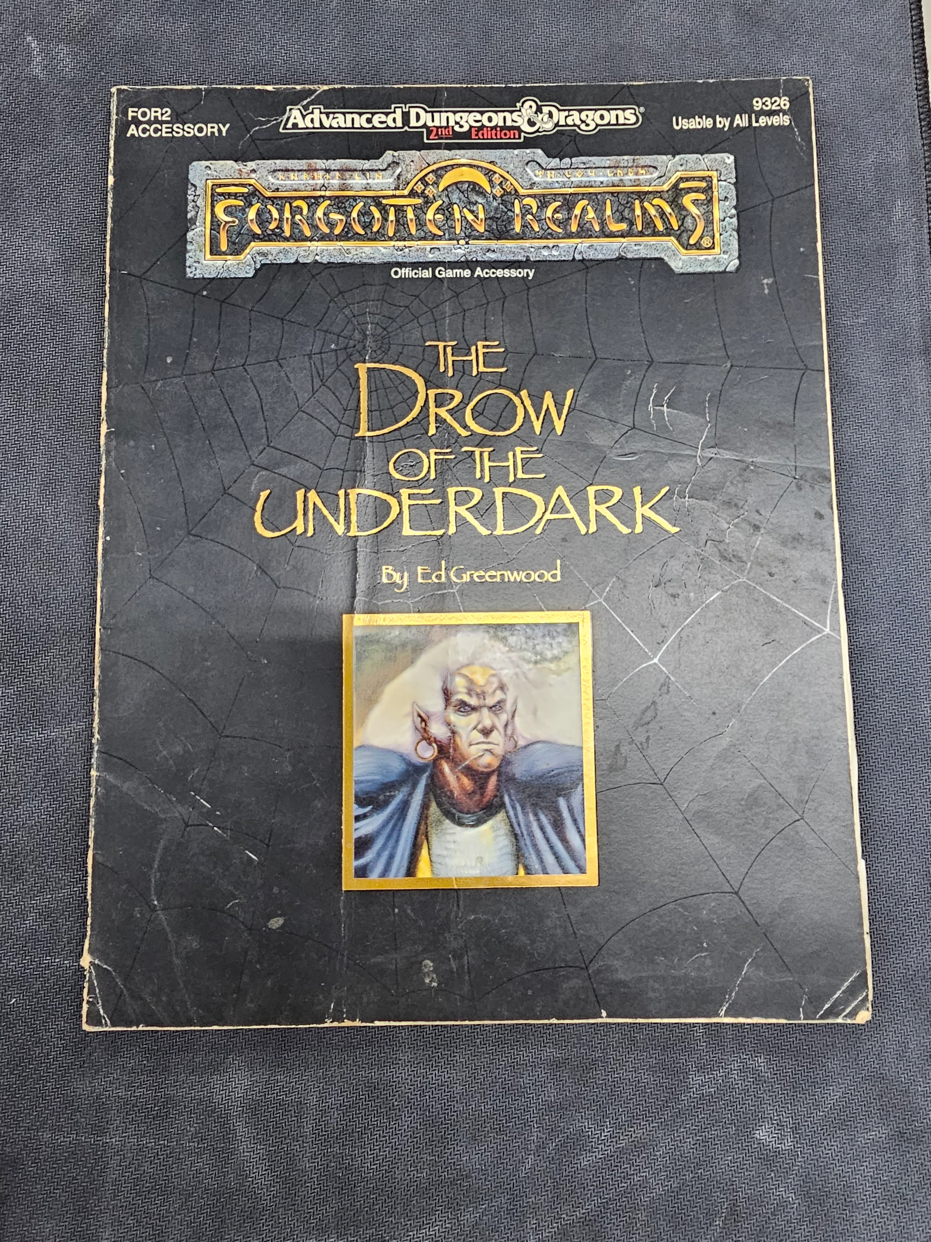 AD&D 2nd Ed. Forgotten Realms: The Drow of the Underdark (TSR 9326) (USED)