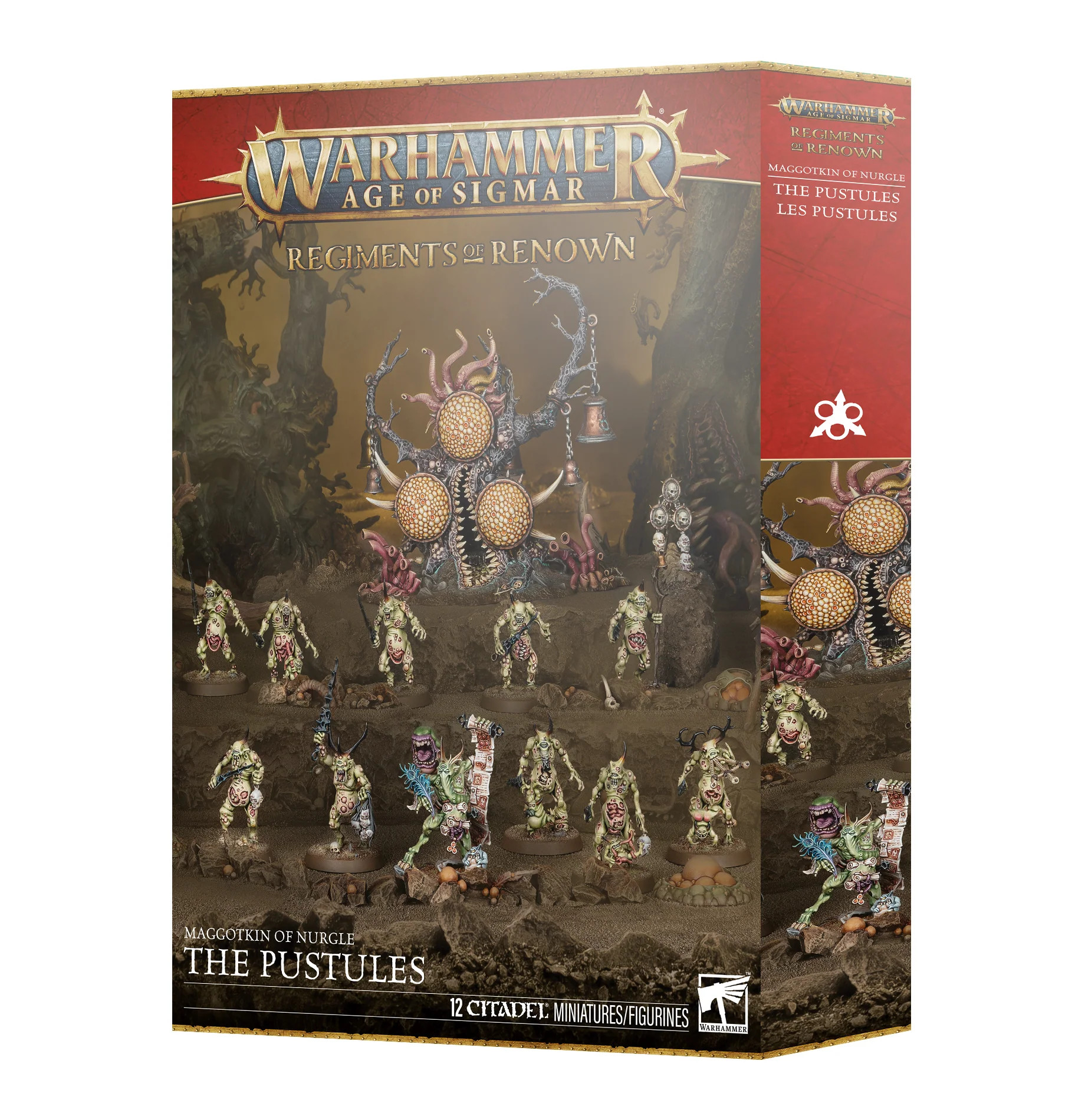 Age of Sigmar: Maggotkin of Nurgle - Regiments of Renown: The Pustules