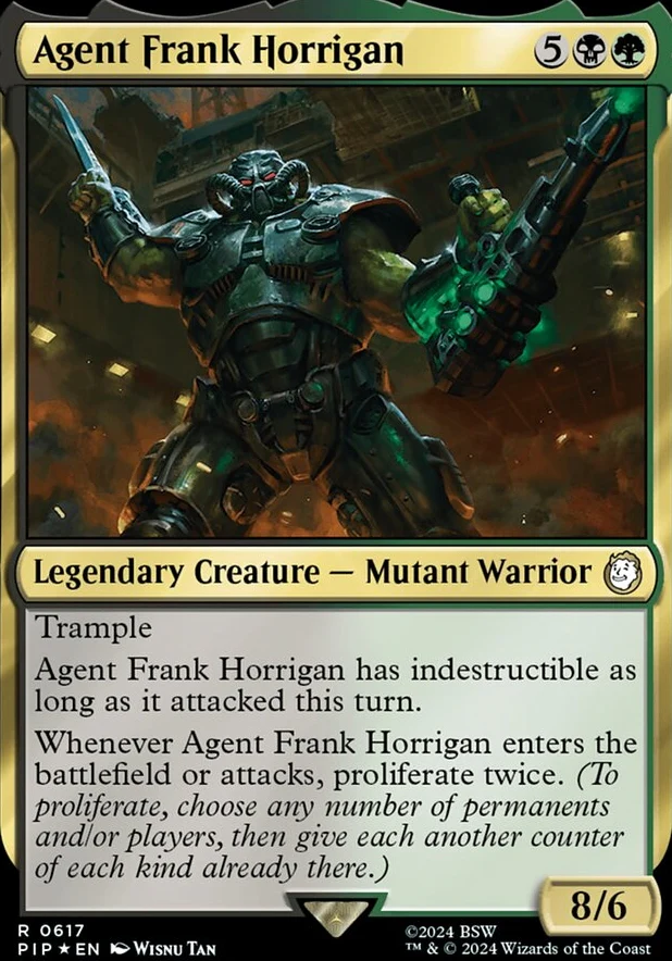 Agent Frank Horrigan [#0617 Surge Foil] (PIP-R)