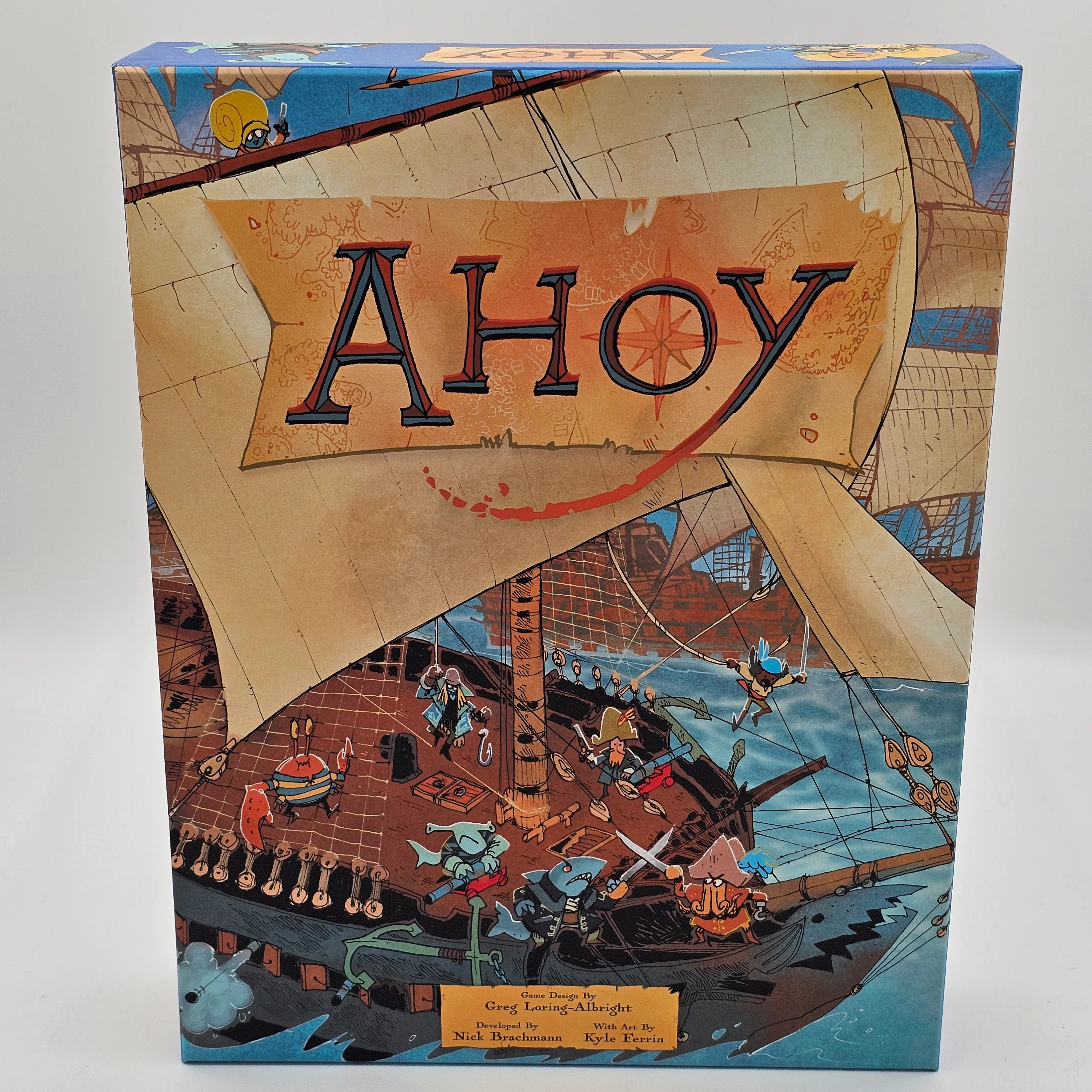 Ahoy - A Game of Seafaring & Smuggling (USED)