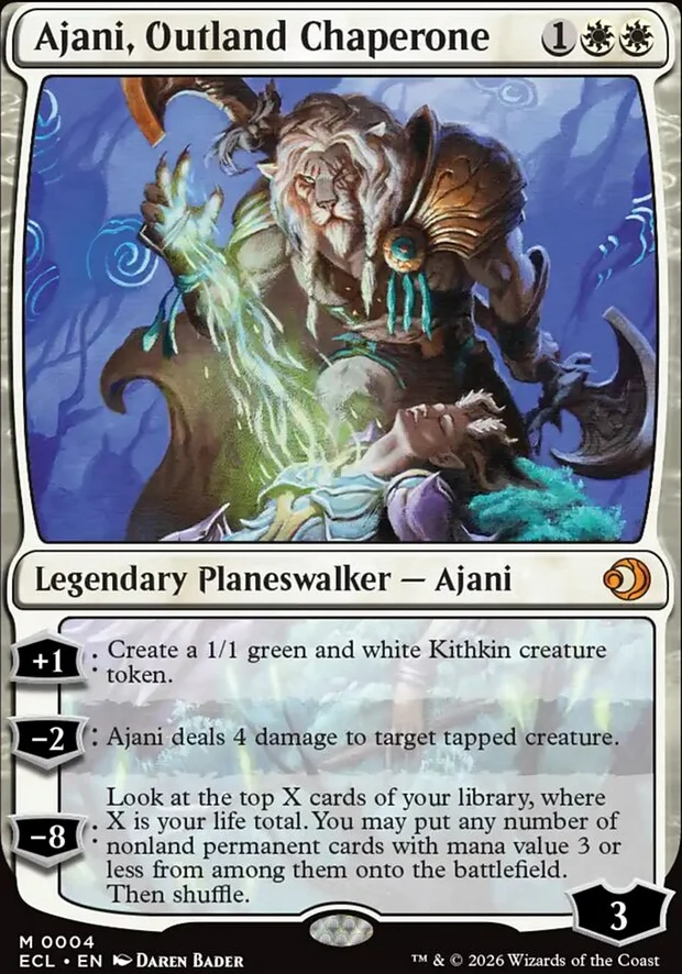 Ajani, Outland Chaperone [ #0004 ] (ECL-M)