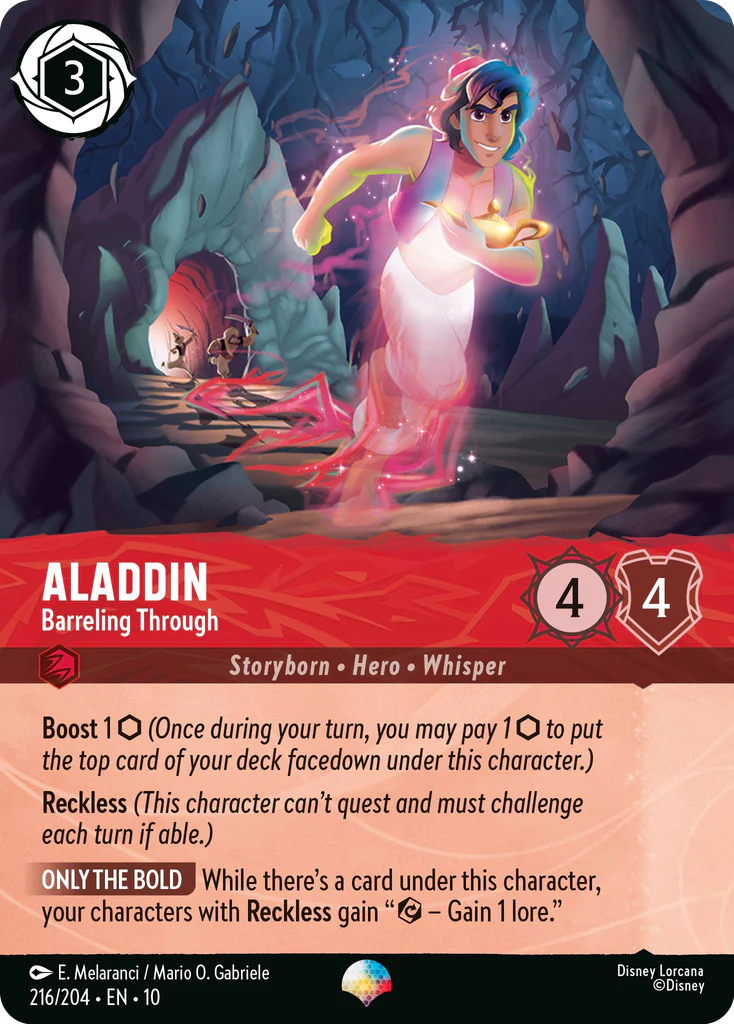 Aladdin - Barreling Through (216/204 - Whispers in the Well) Epic