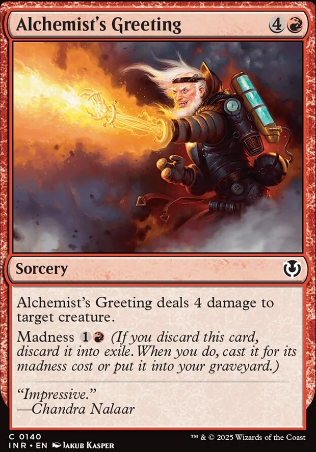 Alchemist's Greeting [ #0140 ] (INR-C)