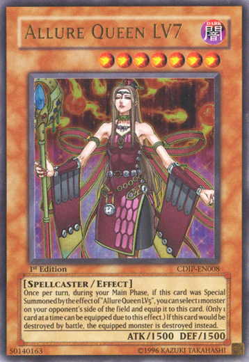 Allure Queen LV7 (CDIP-EN008) Ultra Rare - Near Mint 1st Edition