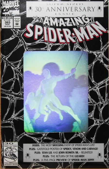 Amazing Spider-Man (1963 Series) #365 (7.0) 30th Anniversary, 1st Appearance of Spider-Man 2099