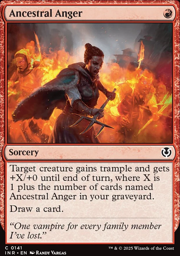 Ancestral Anger [ #0141 ] (INR-C)