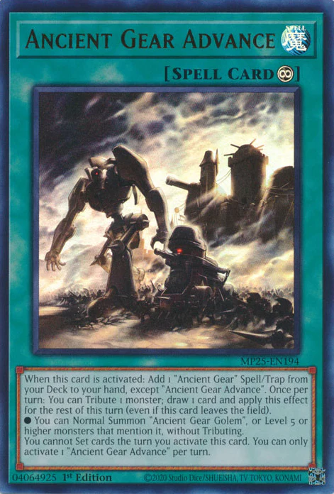 Ancient Gear Advance (MP25-EN194)