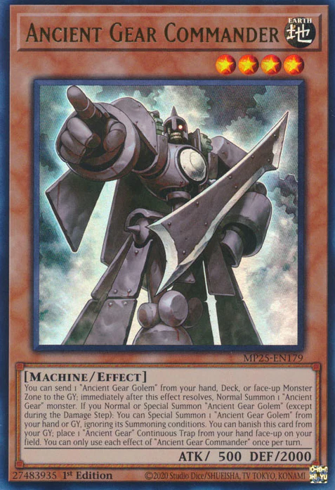 Ancient Gear Commander (MP25-EN179) - Image 2