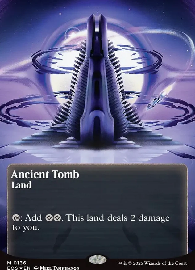 Ancient Tomb [ #0136 Galaxy Foil Poster Stellar Sights ] (EOS-M)
