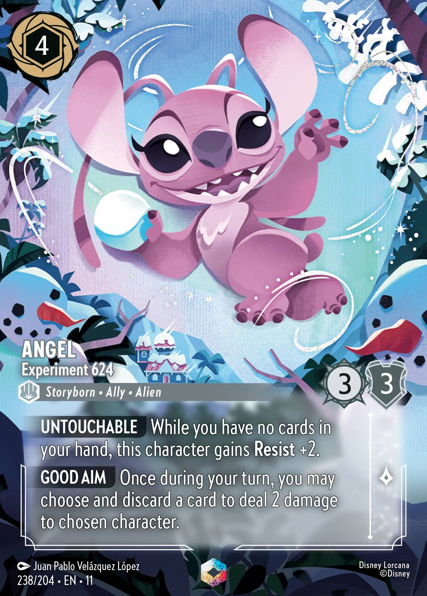 Angel - Experiment 624 (238/204 - Winterspell) Enchanted