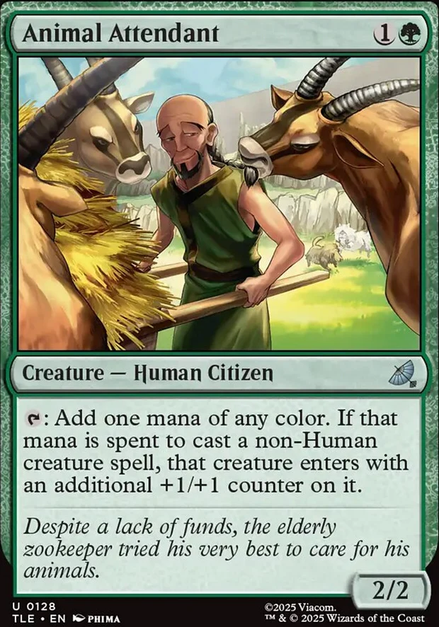 Animal Attendant [ #0128 ] (TLE-U)