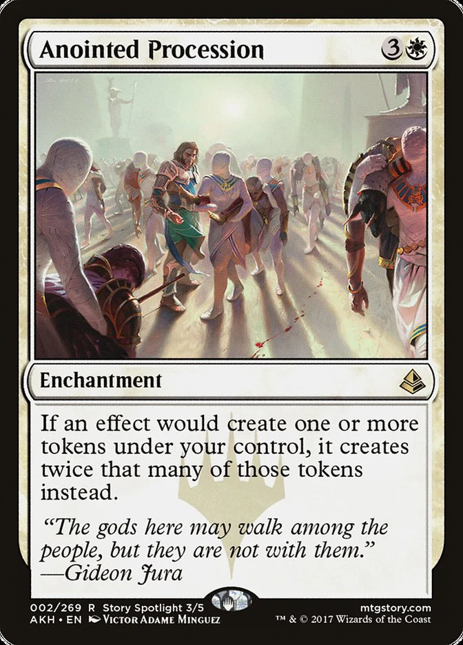 Anointed Procession (AKH-R-FOIL) Light Play