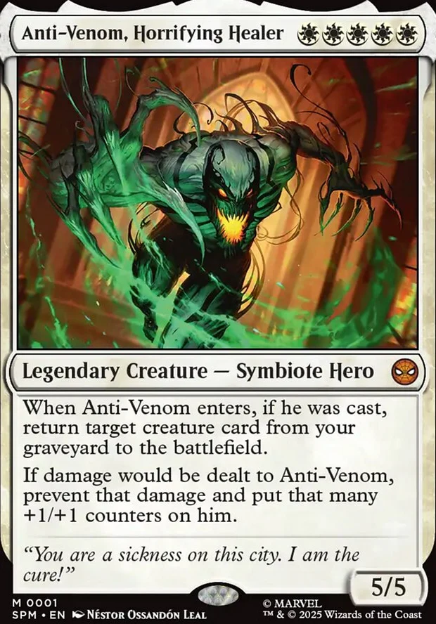 Anti-Venom, Horrifying Healer [ #0001 ] (SPM-M)