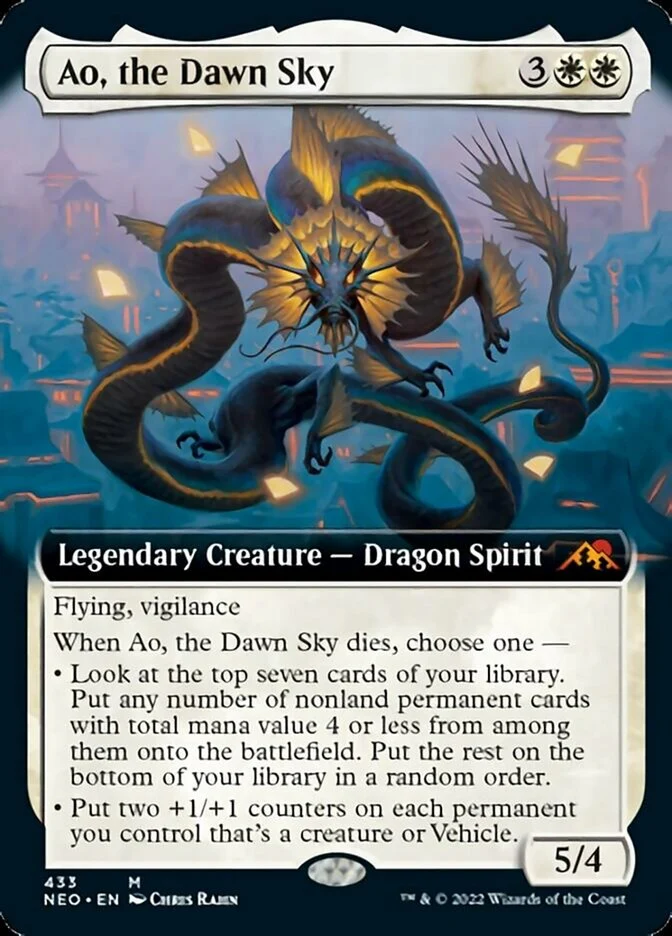 Ao, the Dawn Sky [ #433 Extended Art ] (NEO-M)
