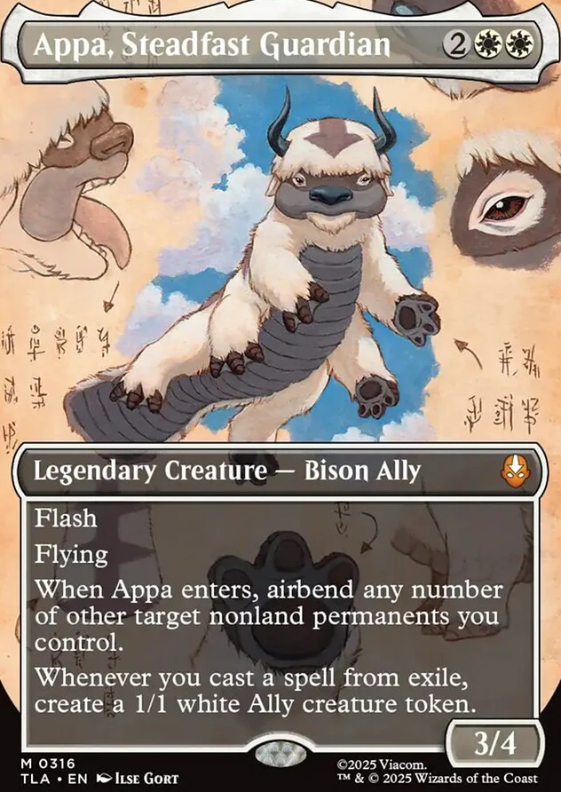 Appa, Steadfast Guardian [ #0316 Borderless ] (TLA-M) - Image 2