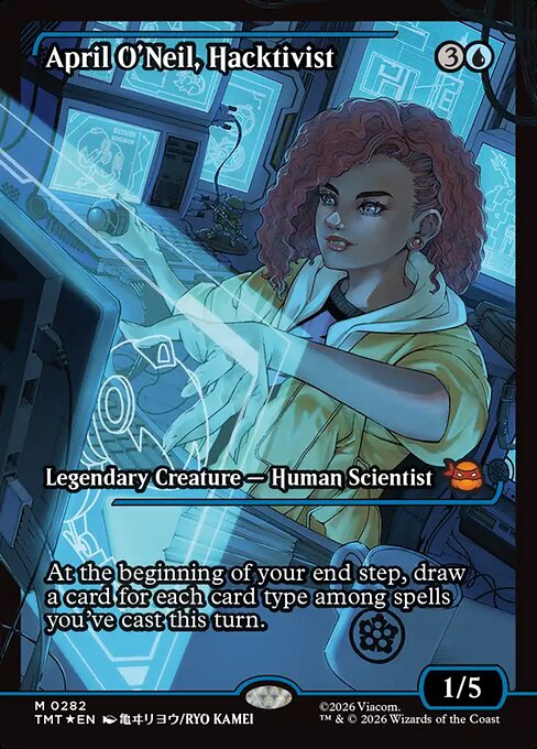 April O'Neil, Hacktivist (0282) [ #0282 Japan Showcase ] (TMT-M)