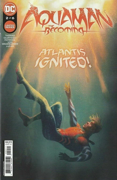 Aquaman the Becoming (2021 Series) #1-3, 5, 6 Bundle - Image 2