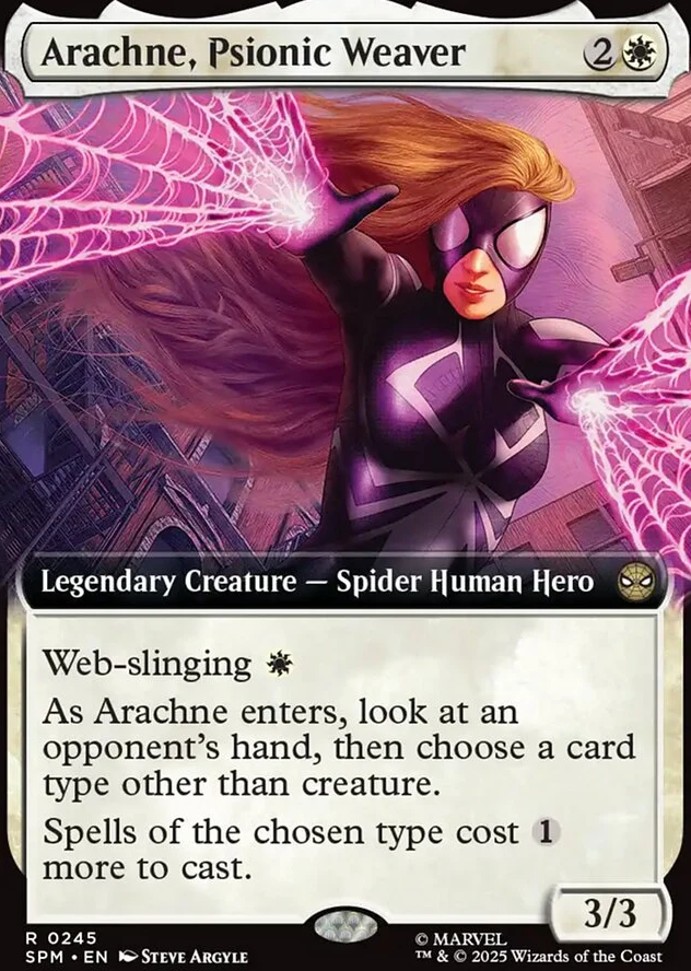 Arachne, Psionic Weaver [ #0245 Extended Art ] (SPM-R) - Image 2