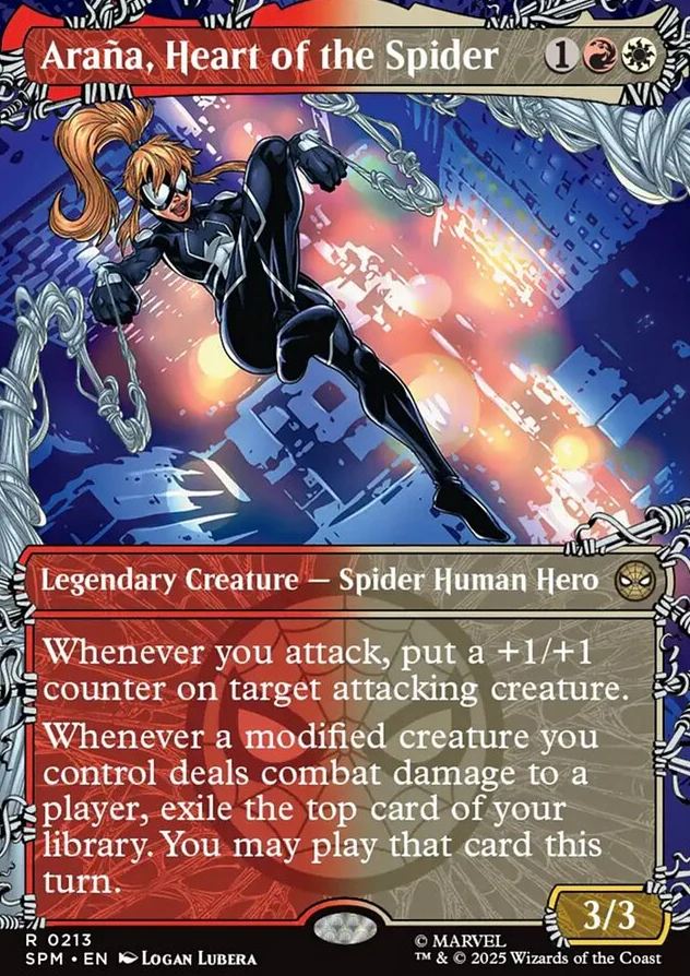 Arana, Heart of the Spider [ #0213 Borderless ] (SPM-R) - Image 2