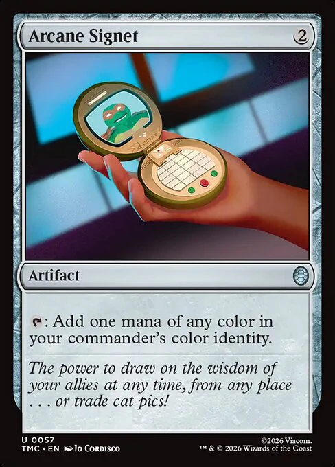 Arcane Signet [ #0057 Surge Foil ] (TMC-U)