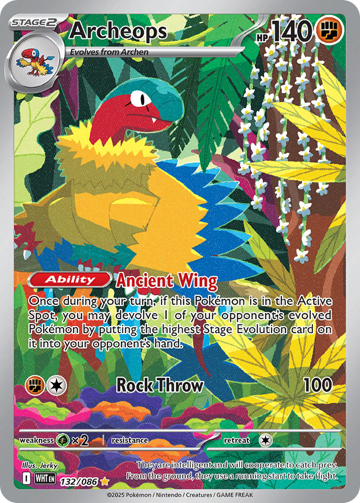 Archeops - 132/086 (WHT) Illustration Rare