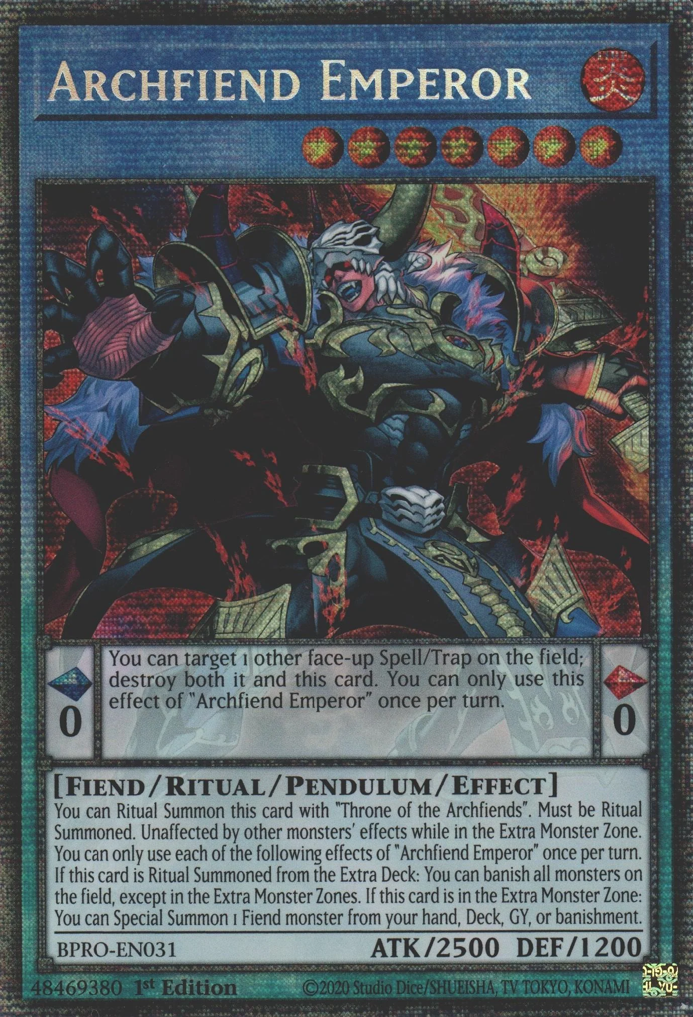 Archfiend Emperor  (BPRO-EN031)