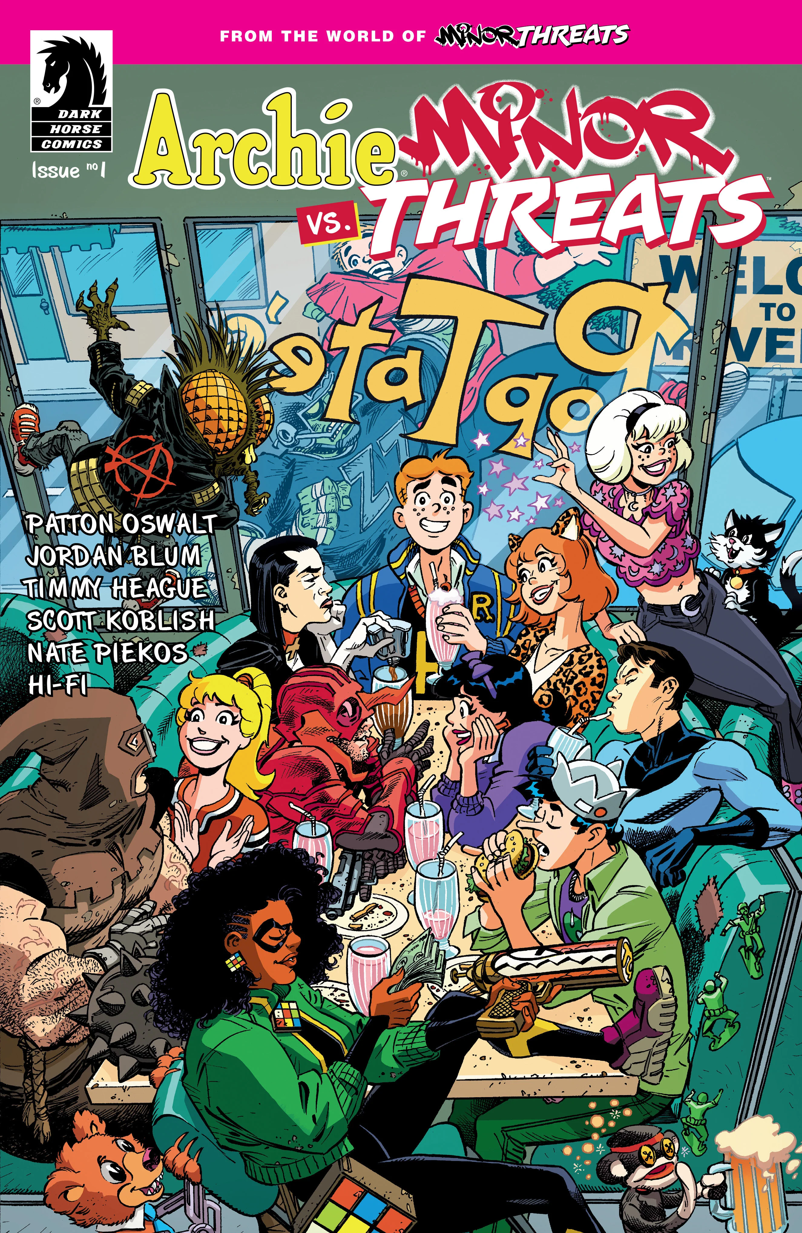 Archie vs Minor Threats #1 (CVR B) (Scott Koblish)