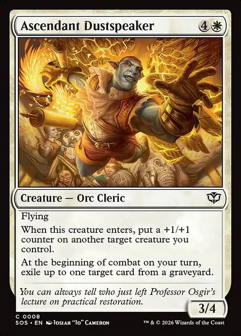 Ascendant Dustspeaker [ #0008 ] (SOS-C)