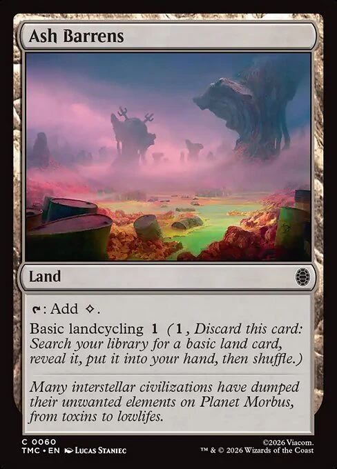 Ash Barrens [ #0060 ] (TMC-R)