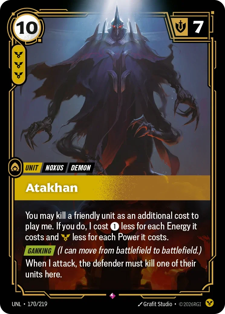 Atakhan - 170/219 (UNL)  Rare