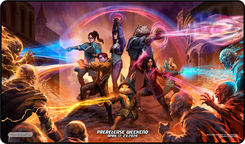 Atlantis Swag: Playmat - MTG Prerelease: 2026 - Secrets of Strixhaven