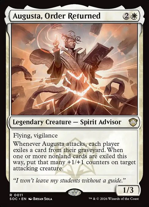 Augusta, Order Returned [ #0011 ] (SOC-R)