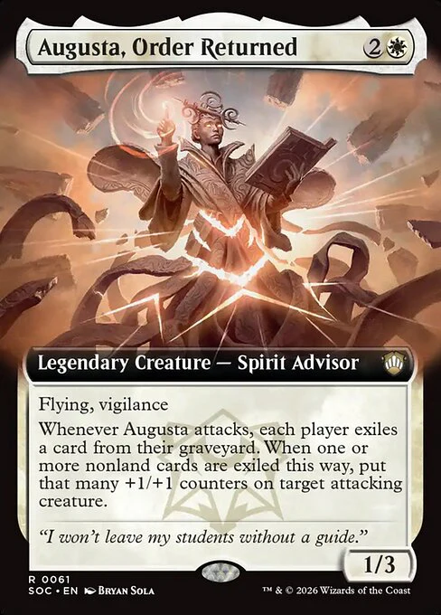 Augusta, Order Returned [ #0061 Extended Art ] (SOC-R)