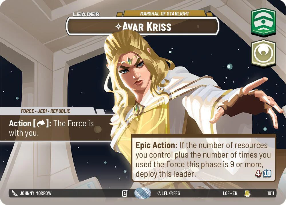 Avar Kriss - Marshal of Starlight [ #1011 Showcase ] (LOF-R)