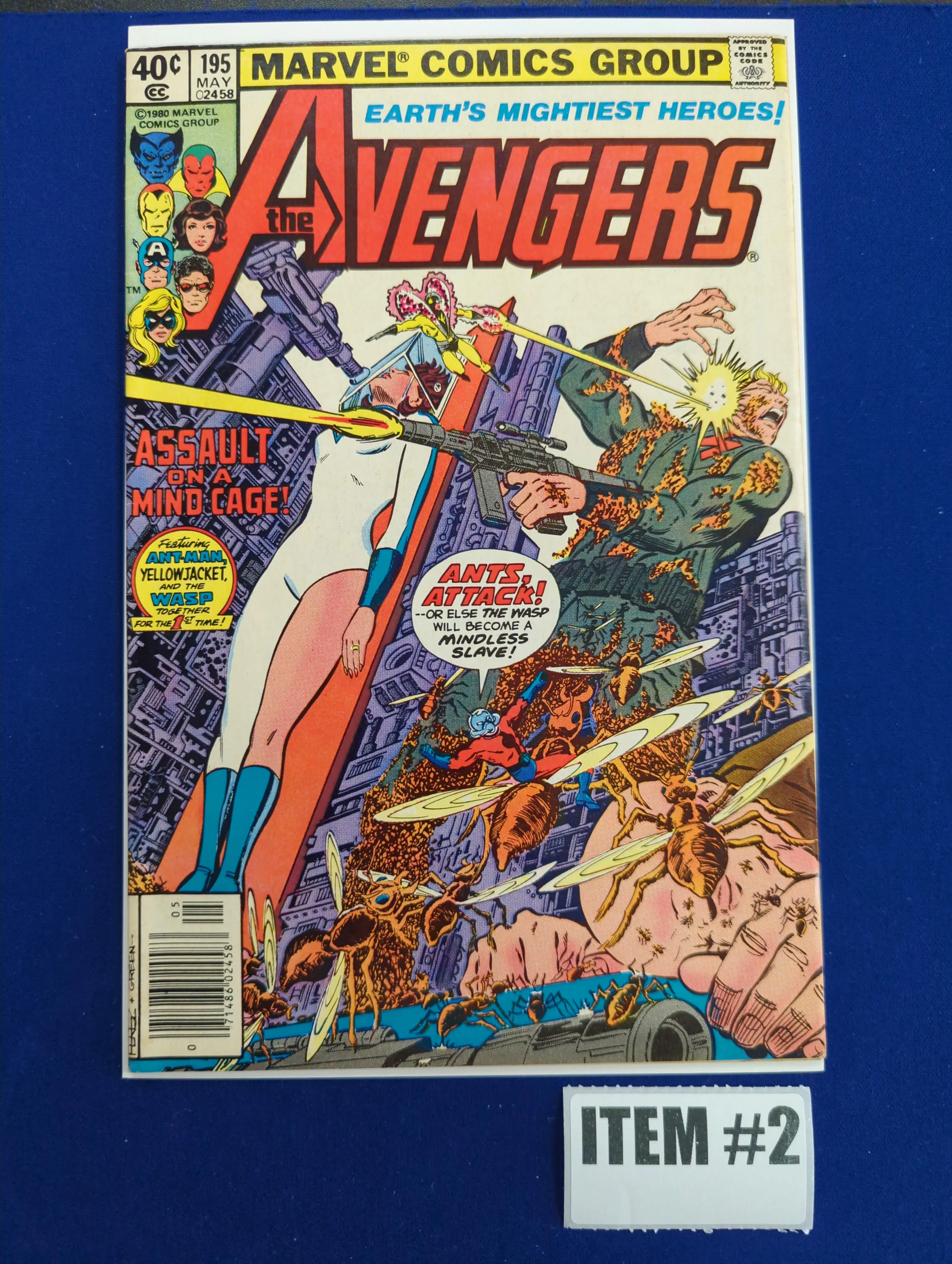 Avengers (1963 Series) #195 (6.0) Cameo of Taskmaster, Bondage Cover - Image 3