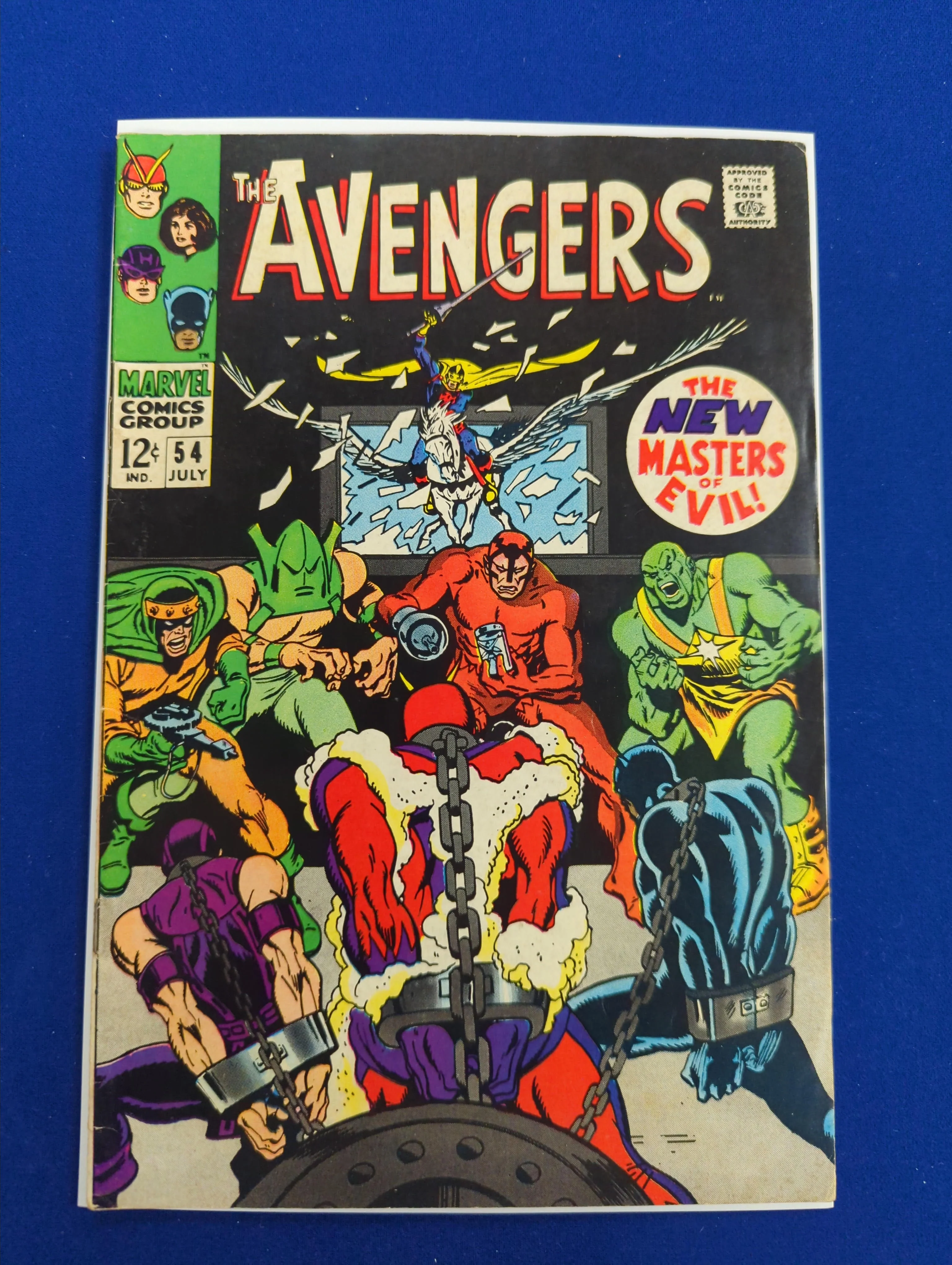 Avengers (1963 Series) #54 (6.0) 1st cameo App of Ultron-5, 1st App of The New Masters of Evil