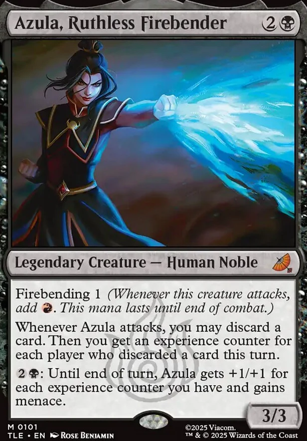 Azula, Ruthless Firebender [ #0101 ] (TLE-M) - Image 2
