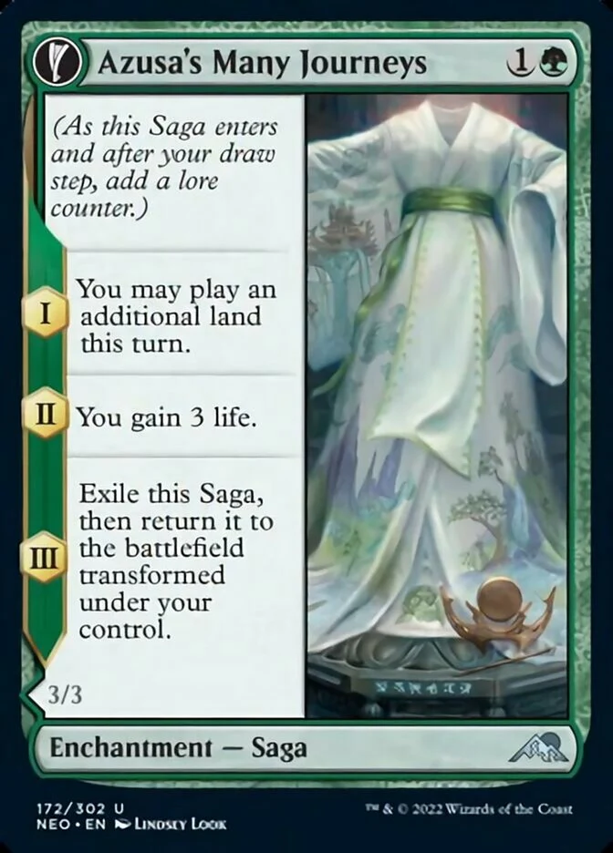 Azusa's Many Journeys // Likeness of the Seeker [ #172/302 ] (NEO-U)